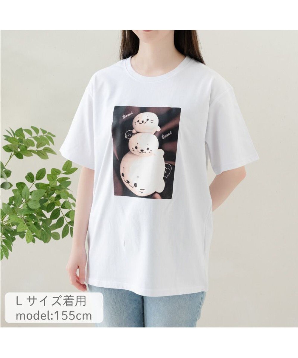 Mother garden しろたん 半袖 Ｔシャツ 《つみつみフォト》 ユニセックス 