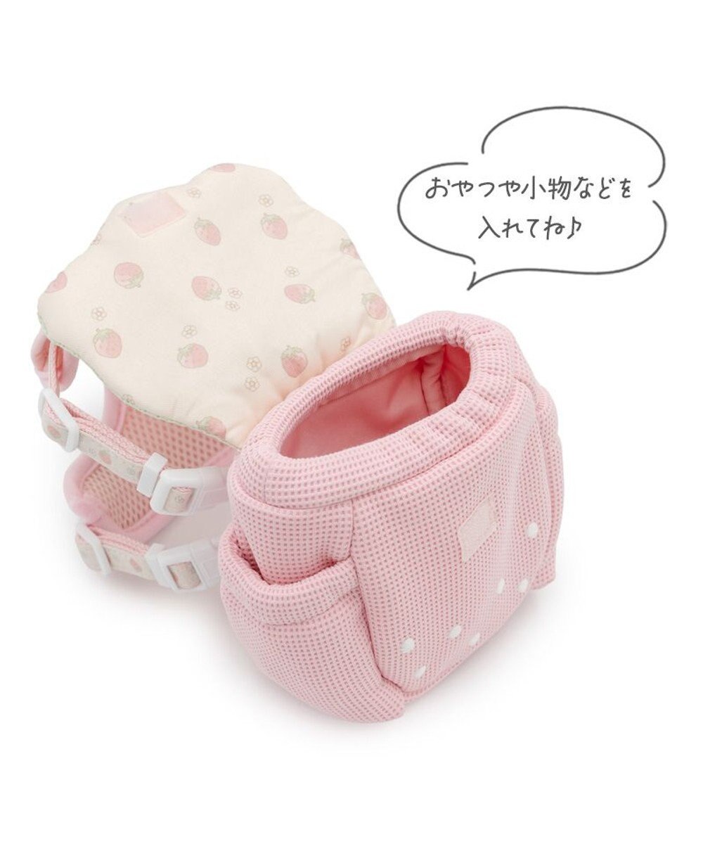 PET PARADISE ペットパラダイス リュックハーネス 《花苺》 ＳＳ 