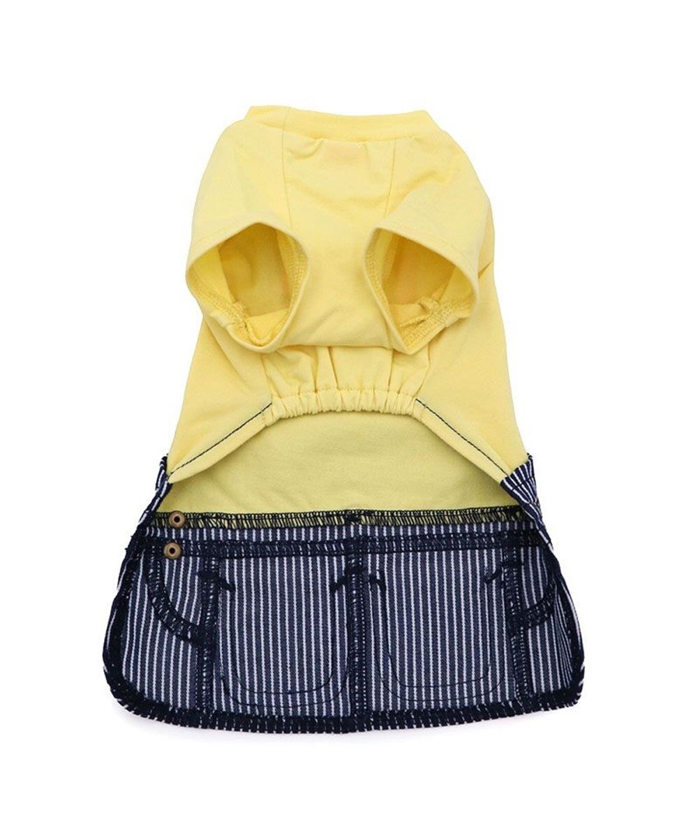 PET PARADISE Lee ワンショルダー スカートつなぎ 《ヒッコリー》 小型犬 