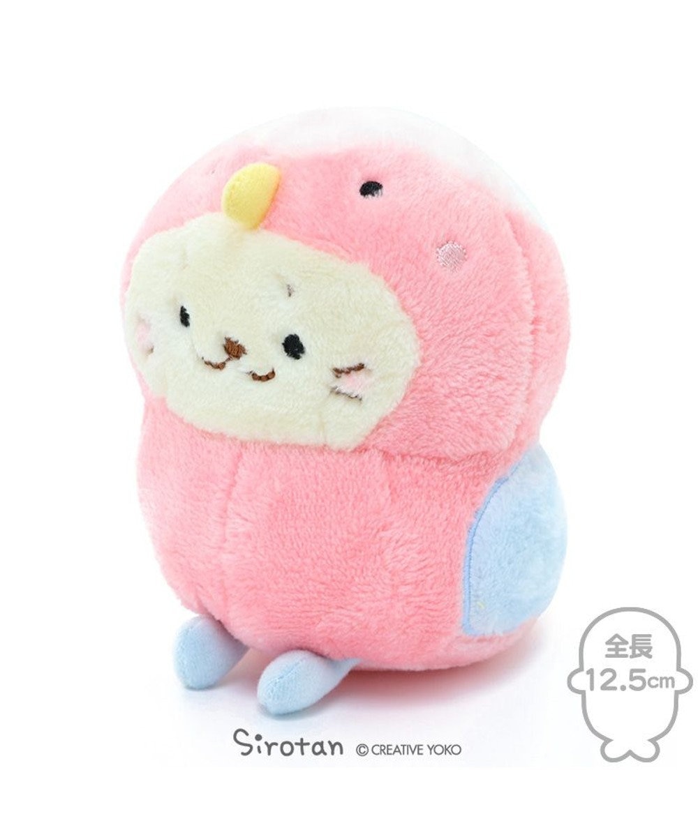 しろたん 桃色インコ ちびマスコット 12 5cm Mother Garden 通販 雑貨とペット用品の通販サイト マザーガーデン ペットパラダイス