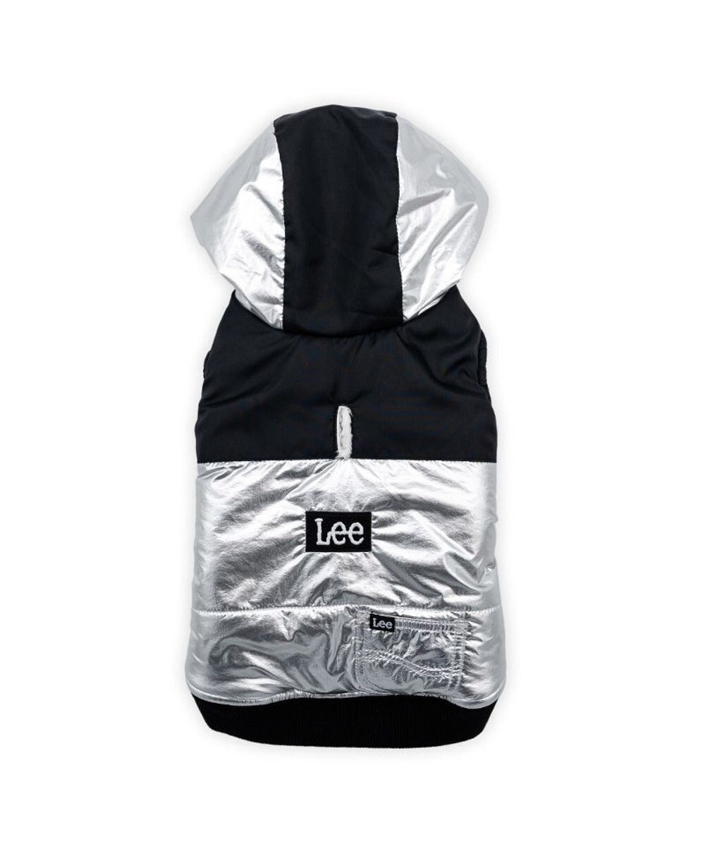 PET PARADISE Lee フード付 綿入れベスト 《シルバー》 小型犬 