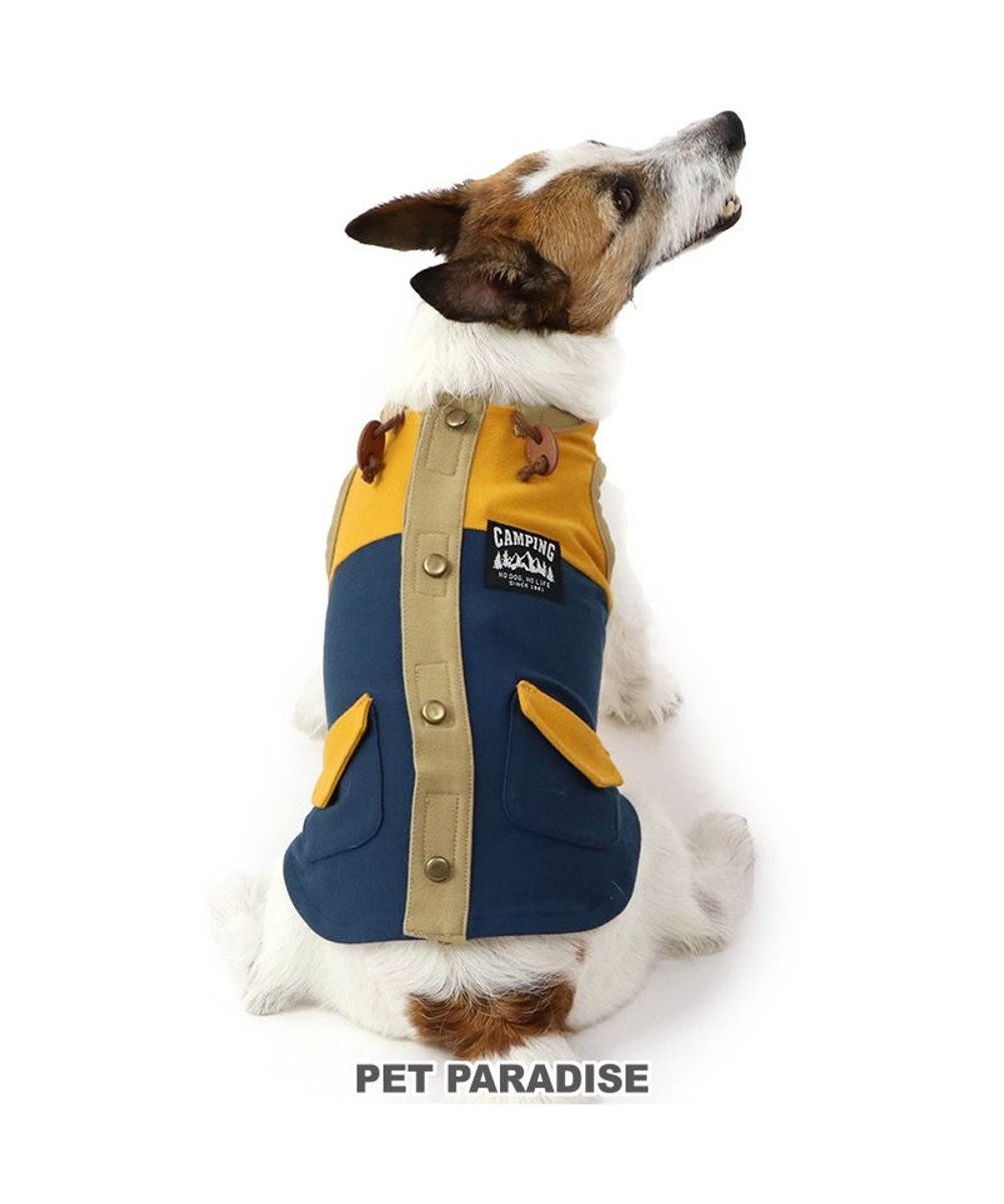 PET PARADISE ペットパラダイス 背中開きベスト 《ネイビー》 小型犬 ネイビー