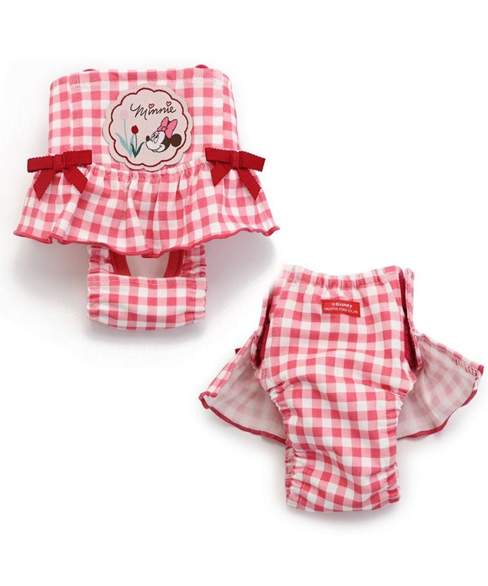 PET PARADISE 犬の服 犬 ディズニー ミニーマウス サニタリーパンツ 【小型犬】 フリル 