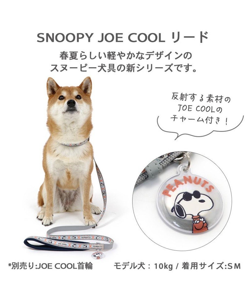 PET PARADISE 犬  スヌーピージョークール 反射 お揃いリード 【ＳＭ】 