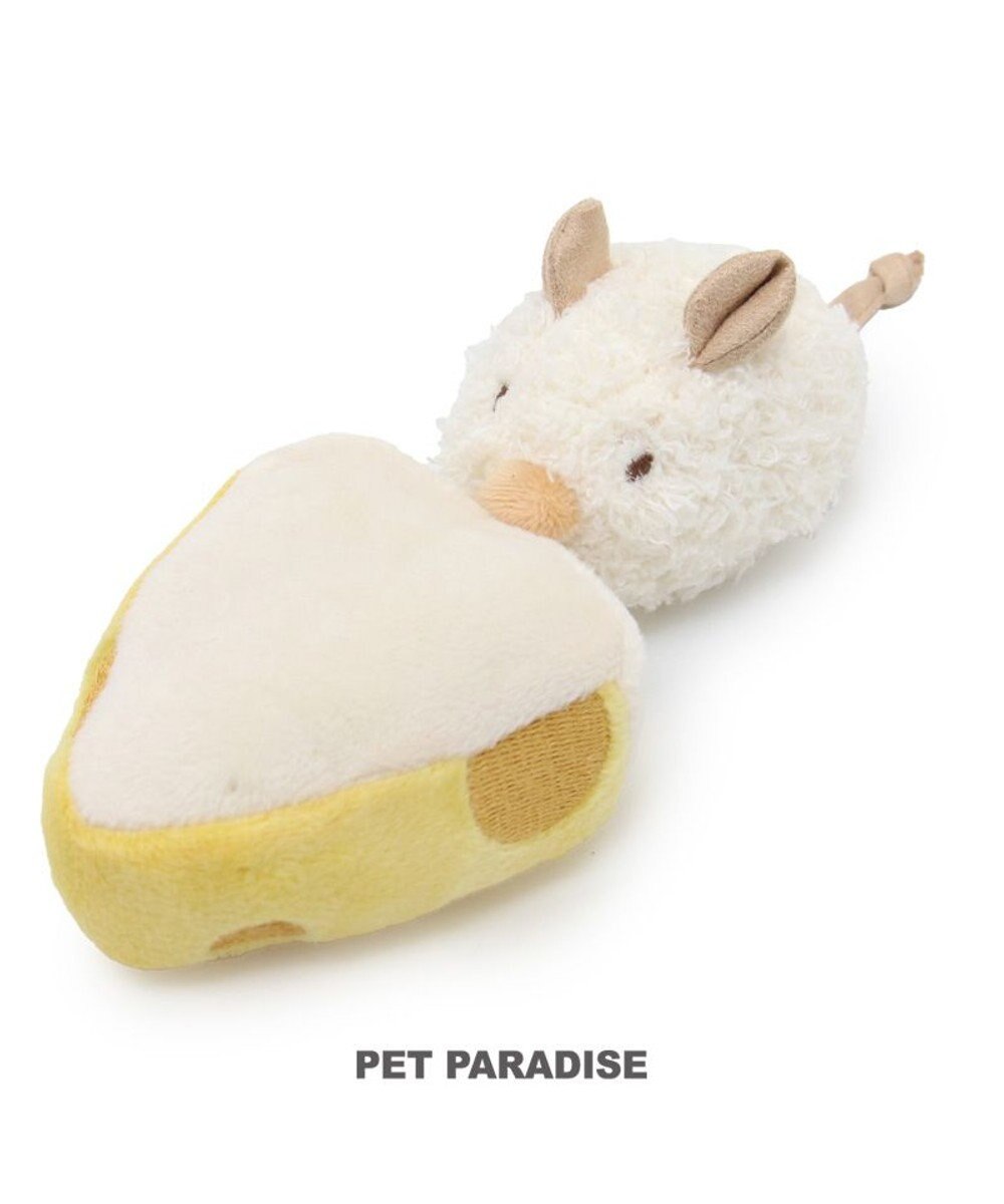 PET PARADISE ペットパラダイス ぶるぶる トイ《白 ねずみ》 白ねずみ