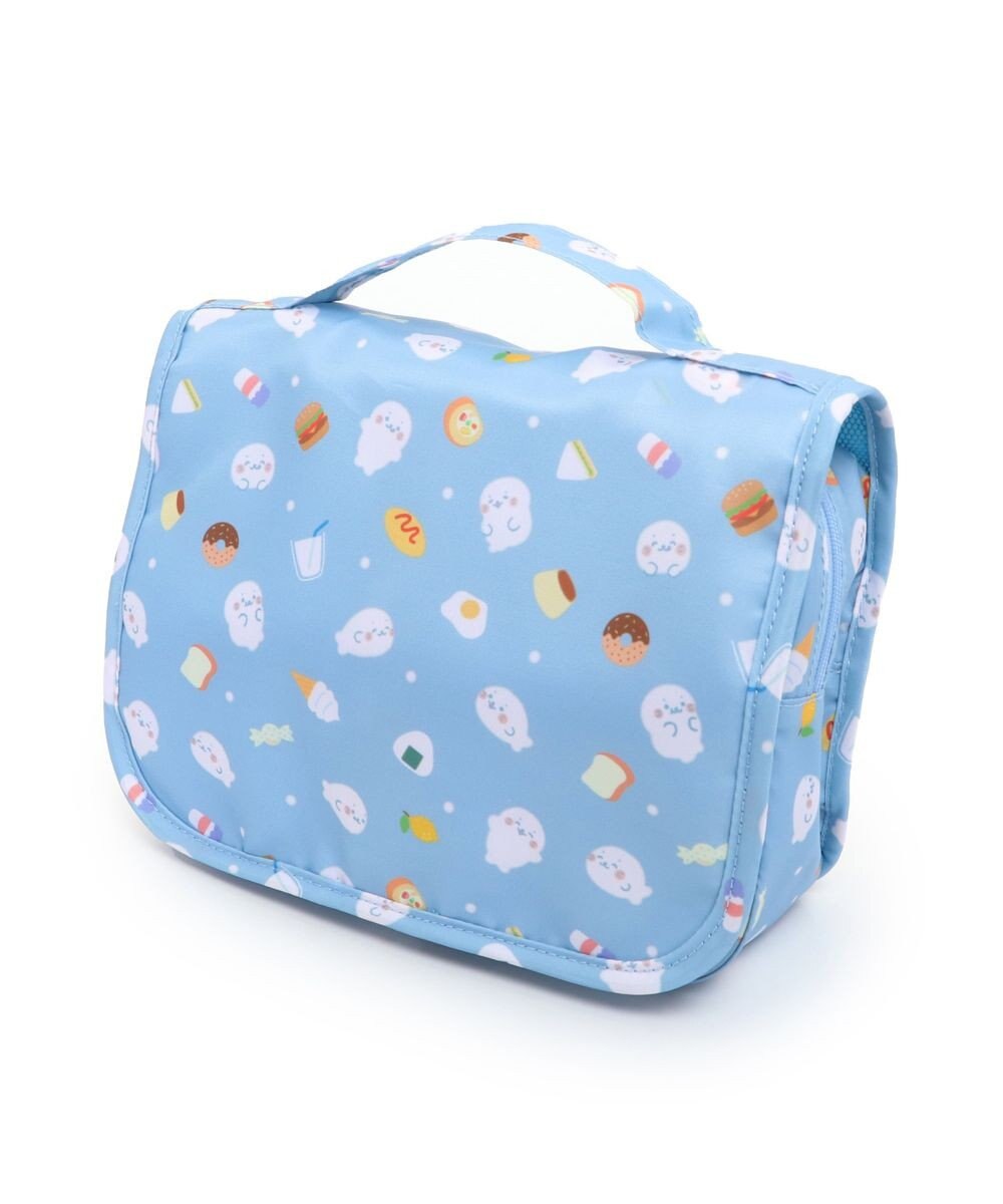 Mother garden しろたん トラベルポーチ 《食いしん坊柄》