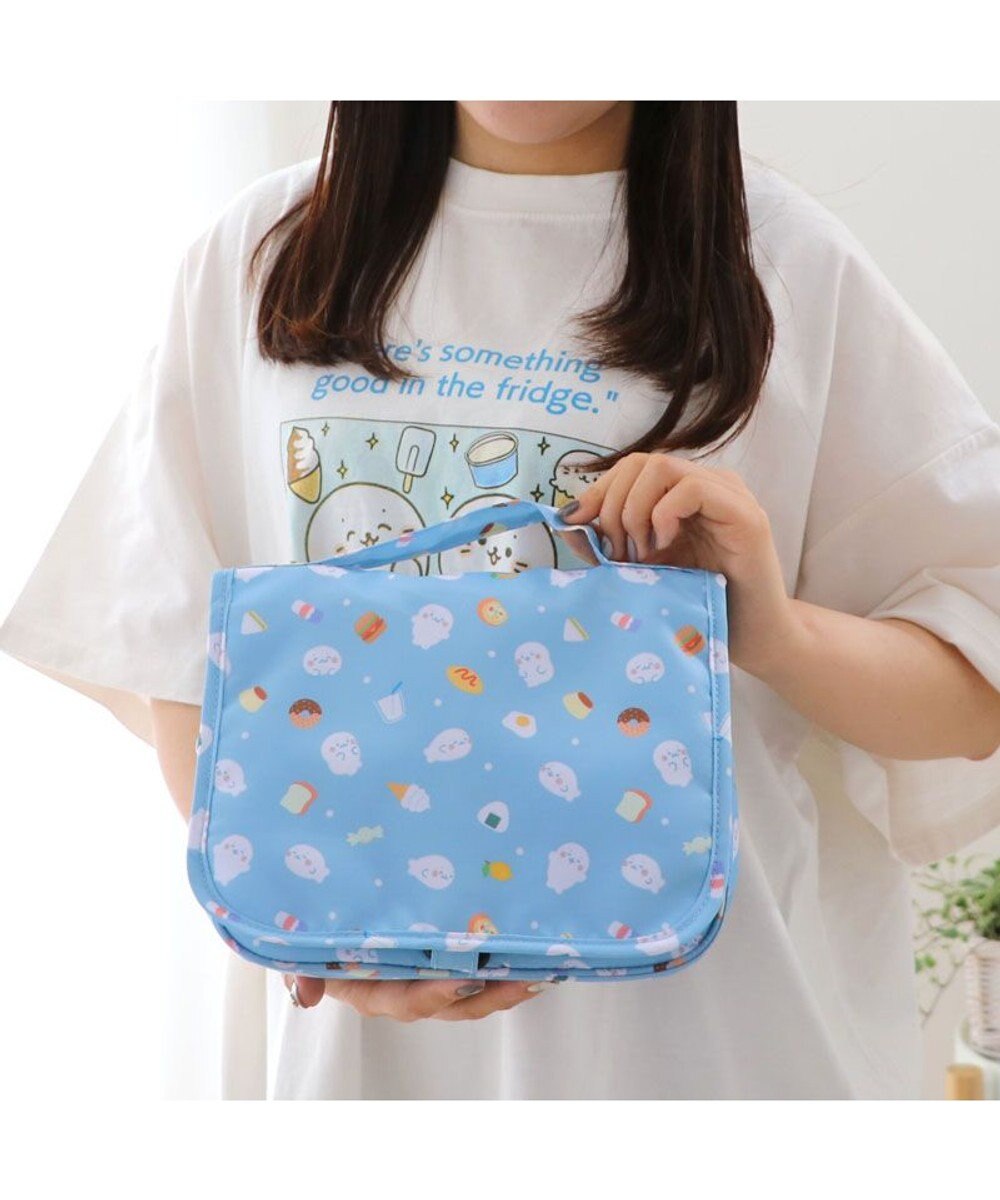 Mother garden しろたん トラベルポーチ 《食いしん坊柄》 