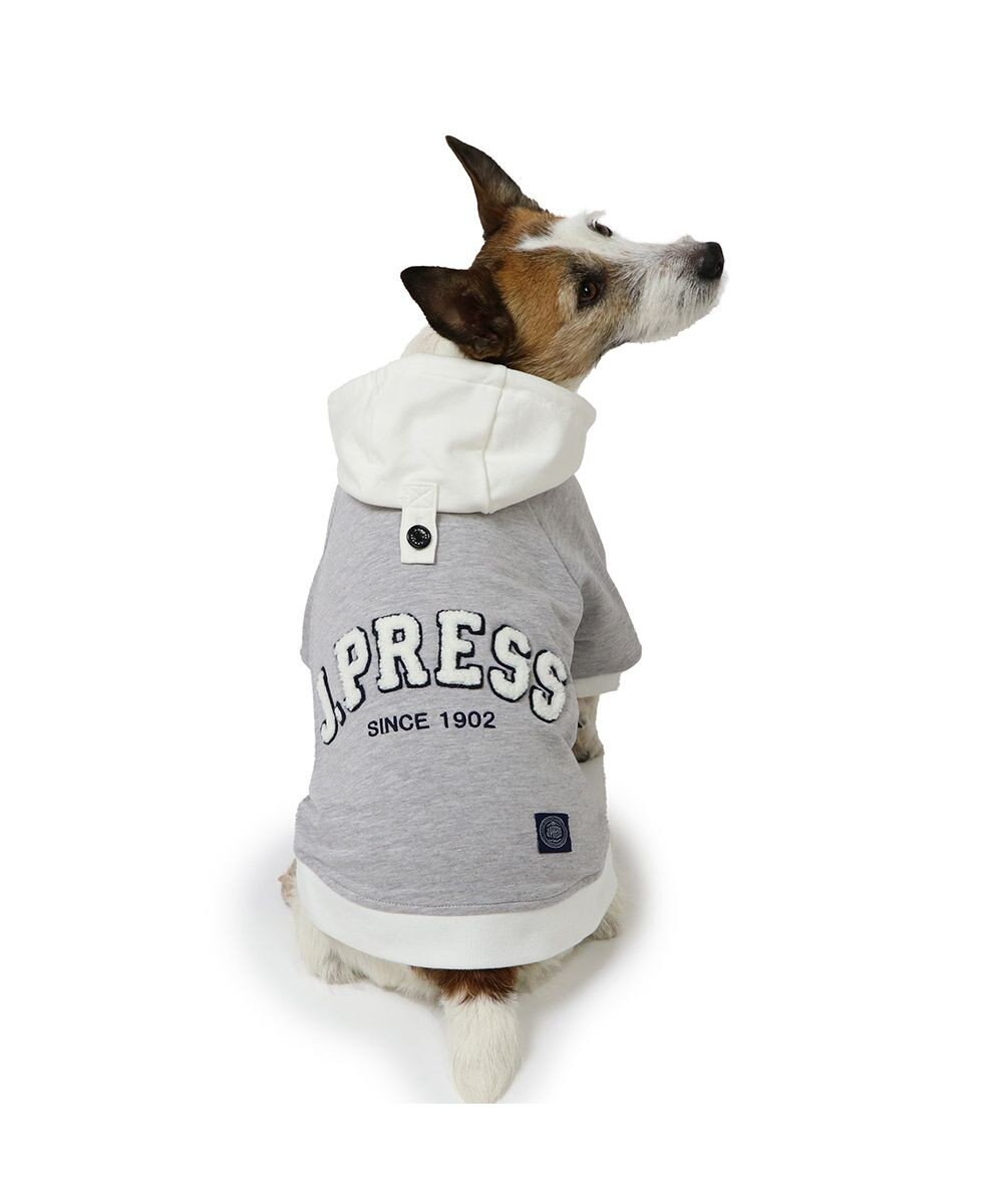 PET PARADISE J.PRESS サガラ ロゴ パーカー 小型犬 