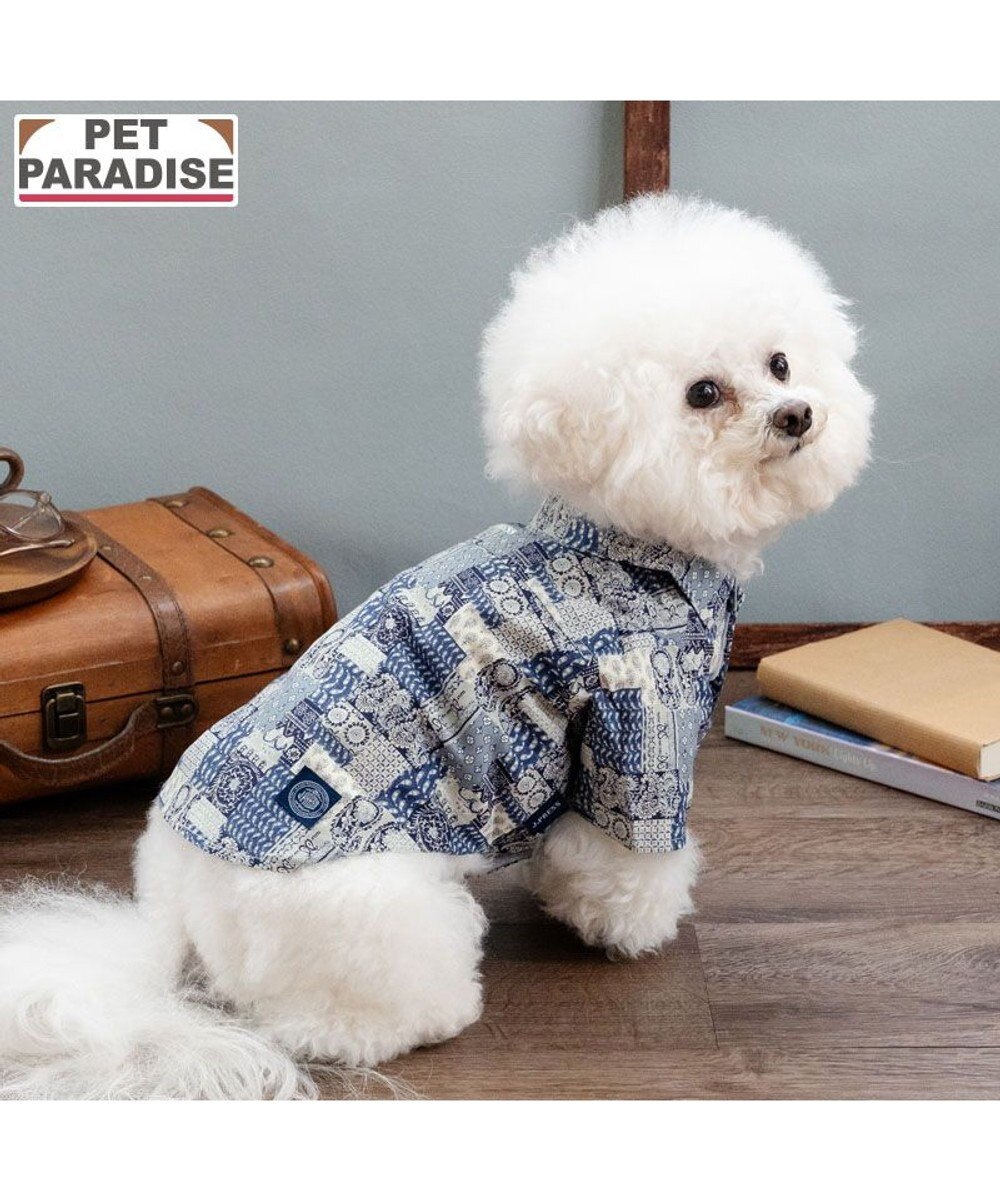 PET PARADISE J.PRESS ペイズリー シャツ 小型犬 