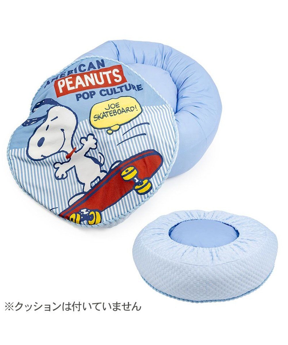 PET PARADISE ネット店限定 スヌーピー クッション用 替えカバー 《スケボー柄》 Ｍ 