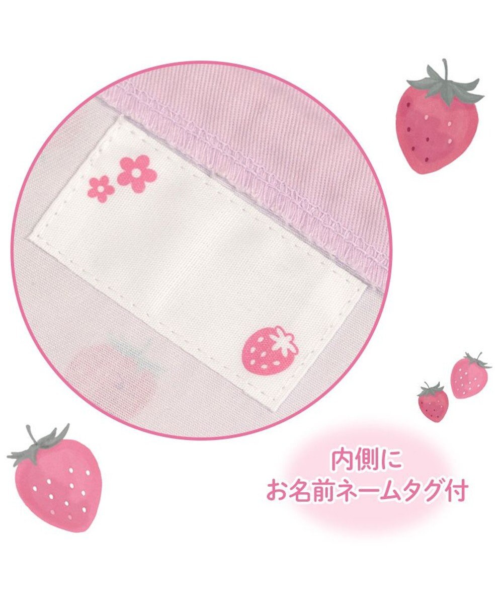 Mother garden マザーガーデン 野いちご 巾着 小《レトロストロベリー柄》 