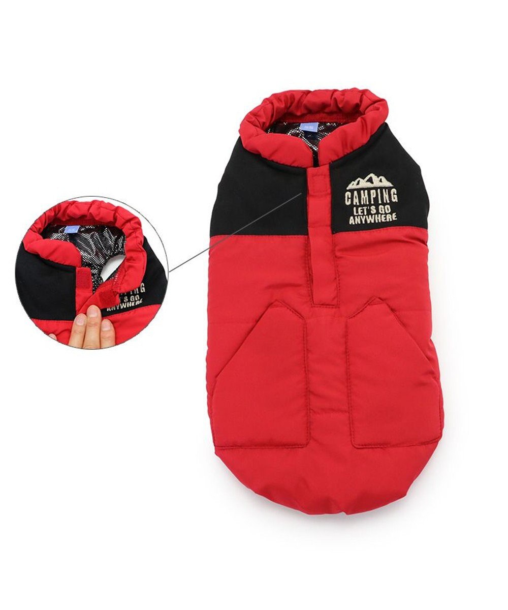 PET PARADISE ペットパラダイス 遠赤外線 エアベスト  《レッド》 小型犬 