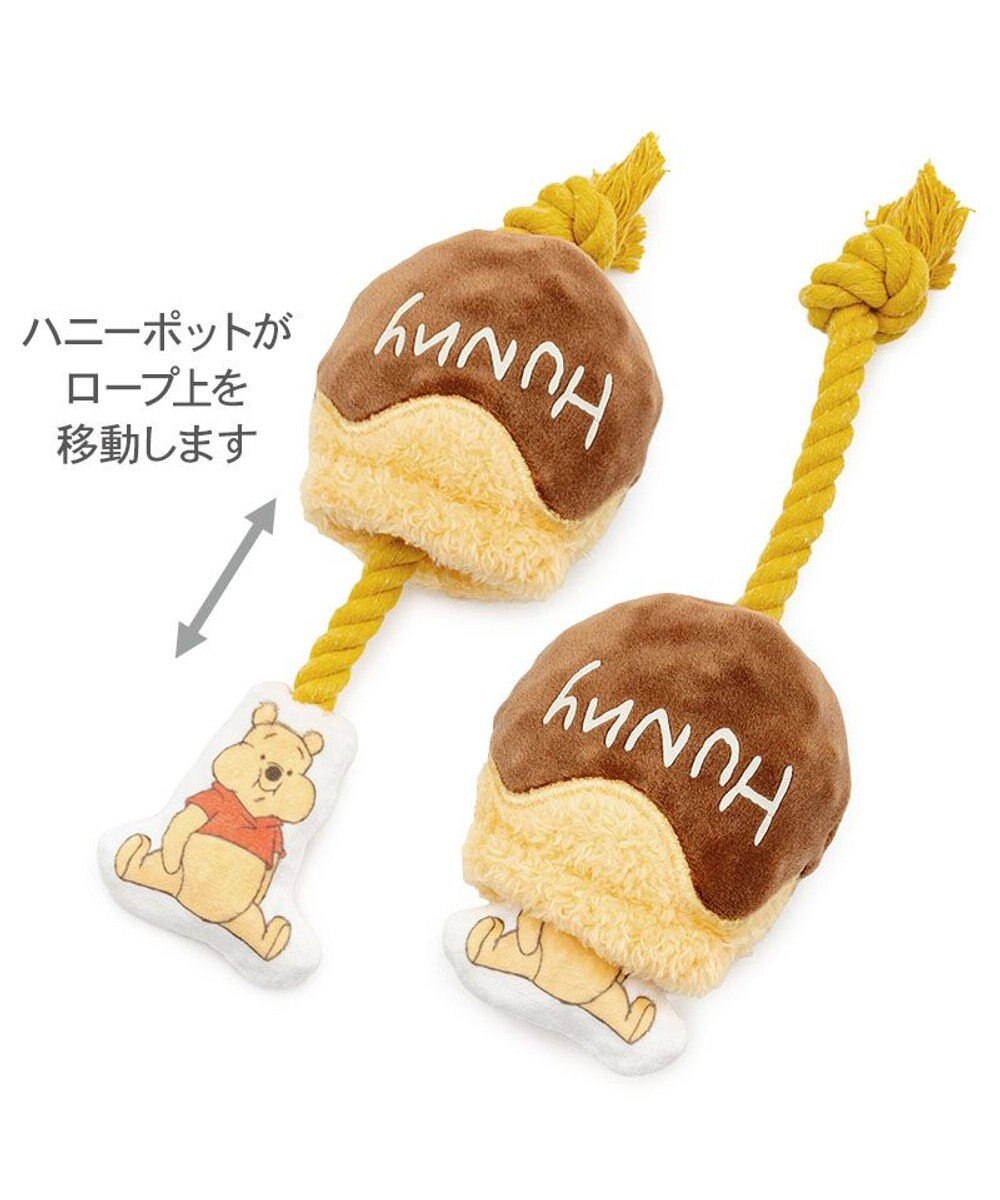 PET PARADISE ディズニー くまのプーさん ハニーポット ロープトイ 