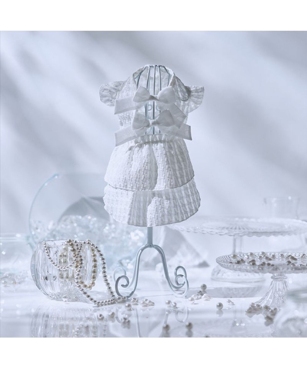 PET PARADISE cherircouture シースルーリボン ワンピース 小型犬 