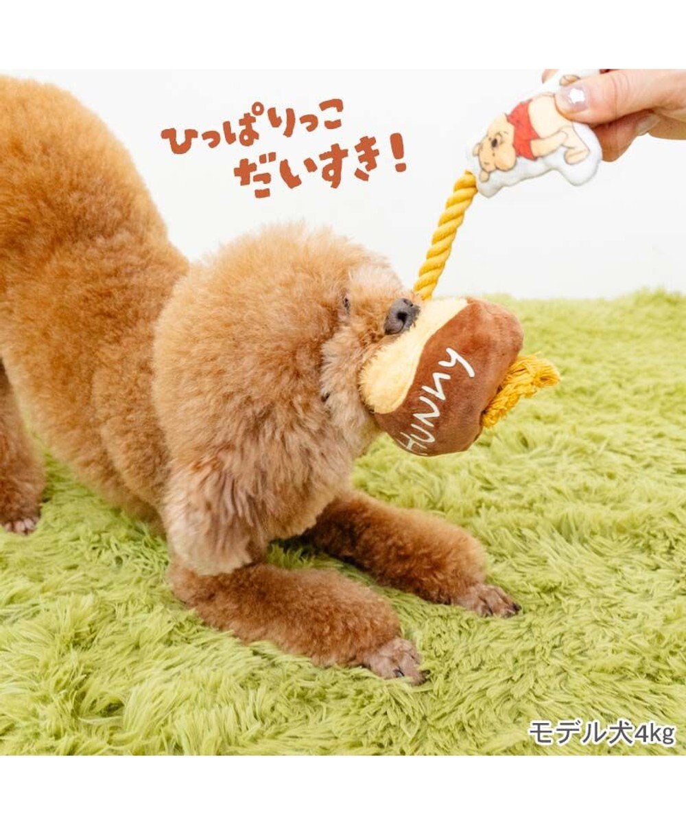 PET PARADISE ディズニー くまのプーさん ハニーポット ロープトイ 