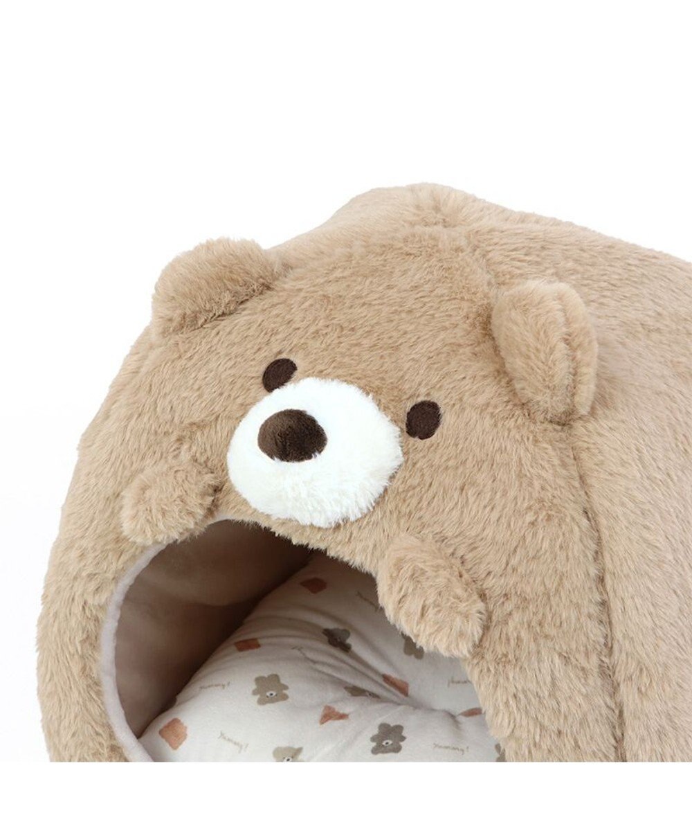 PET PARADISE ペットパラダイス くまハウス 《 ビスケット柄 》(38×40cm) 