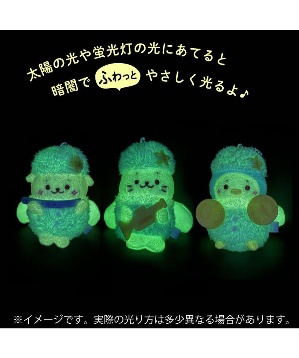 しろたん ふわっと光る音楽隊 キーホルダー 《しろたん》 単品