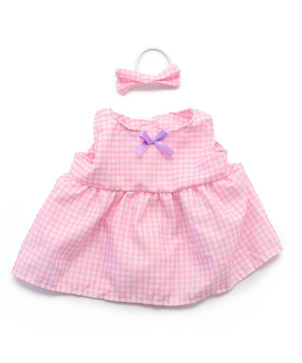 Mother garden マザーガーデン うさももドール 着せ替えぬいぐるみ Mサイズマスコット 《ギンガムチェックお洋服柄》 