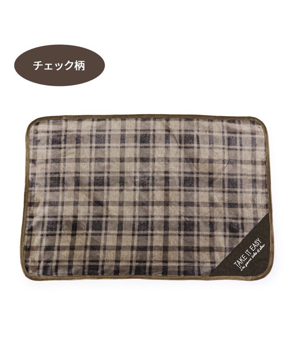 PET PARADISE ペットパラダイス ブランケット 《チェック柄》 90cm×60cm 
