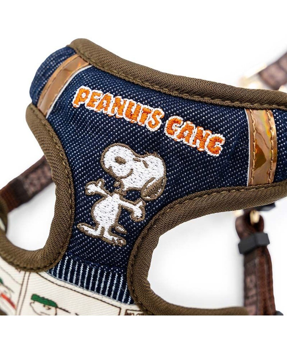 PET PARADISE スヌーピー ハーネス＆リード 《ワッペン柄》 ３Ｓ 小型犬 