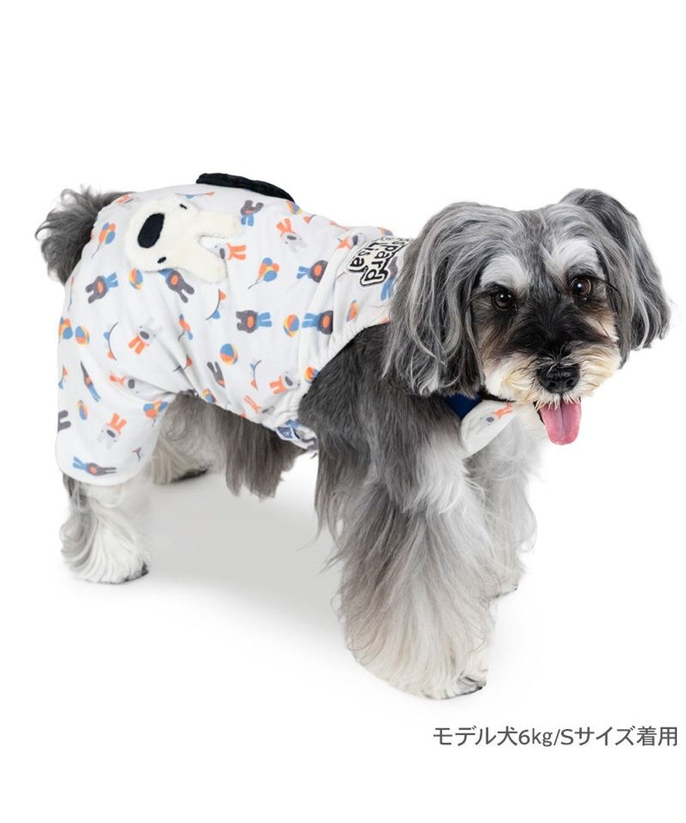 PET PARADISE リサとガスパール サロペット 《二人飛び柄》 小型犬