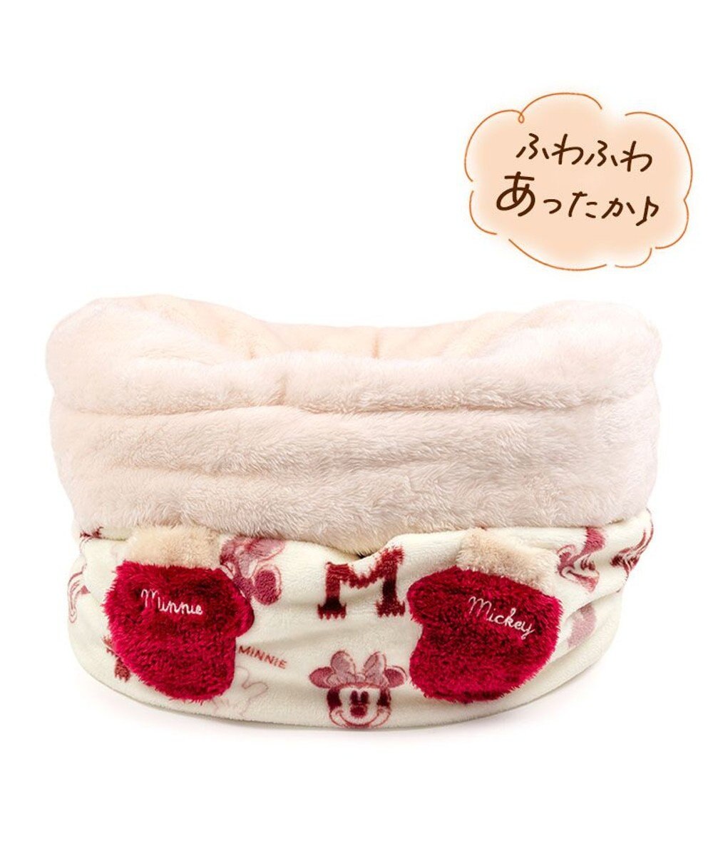 PET PARADISE ディズニー ミッキーマウス 筒型 寝袋 《ニット柄》S