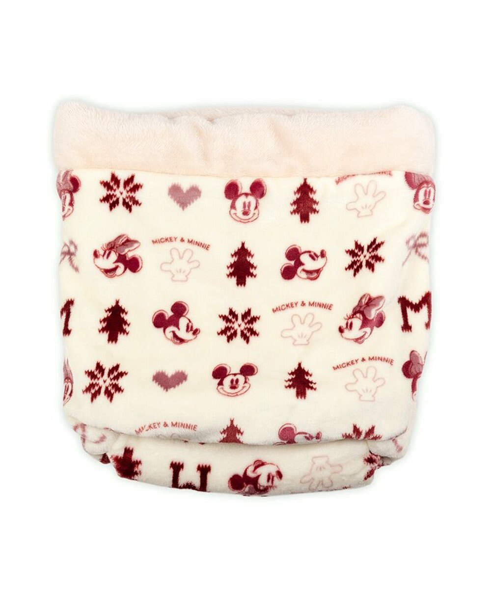 PET PARADISE ディズニー ミッキーマウス 筒型 寝袋 《ニット柄》Ｓ 