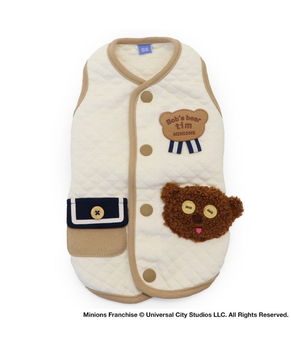 PET PARADISE ミニオン ティム キルトベスト 《マリン》 小型犬 