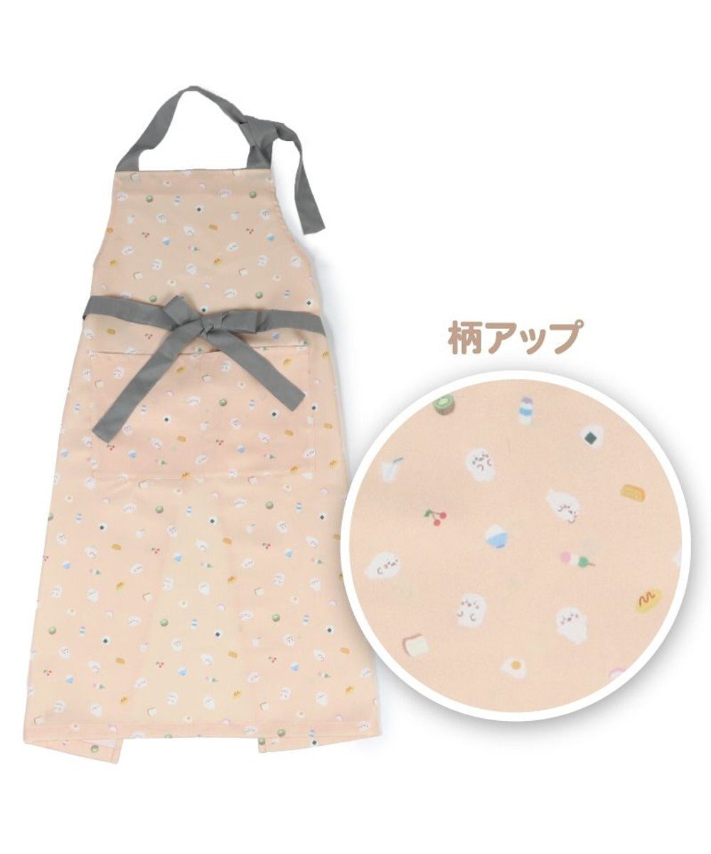 Mother garden しろたん  エプロン 《食いしん坊柄》 レディースフリーサイズ 