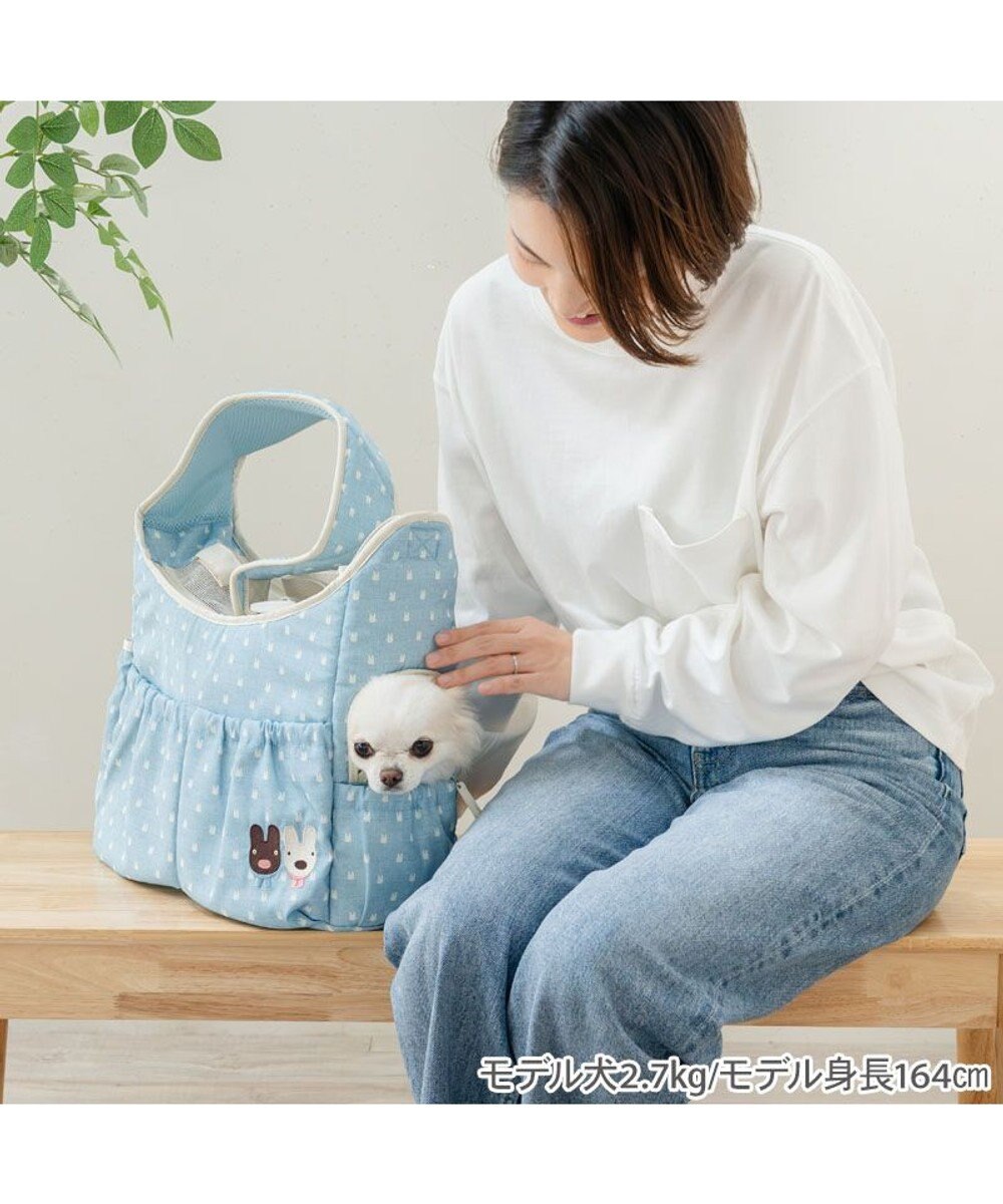 PET PARADISE リサとガスパール 刺繍 スリングバッグ Ｓ 