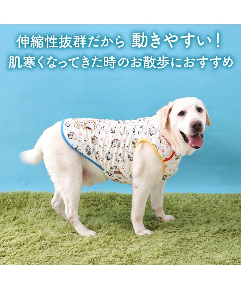 PET PARADISE スヌーピー ペティヒート 天竺 タンクトップ 《ハート》 中型犬 大型犬 
