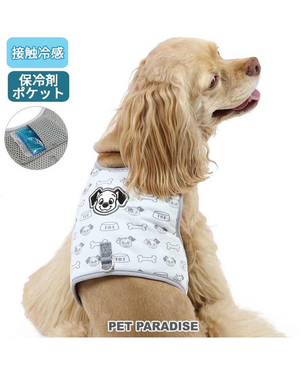 PET PARADISE ディズニー 101匹わんちゃん 保冷剤ポケット付き ハーネス ＳＭ 中型犬 保冷剤付