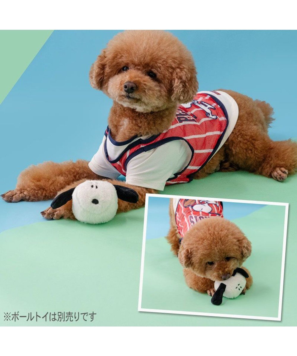 PET PARADISE スヌーピー ビブスＴシャツ 《ホワイト》 小型犬 