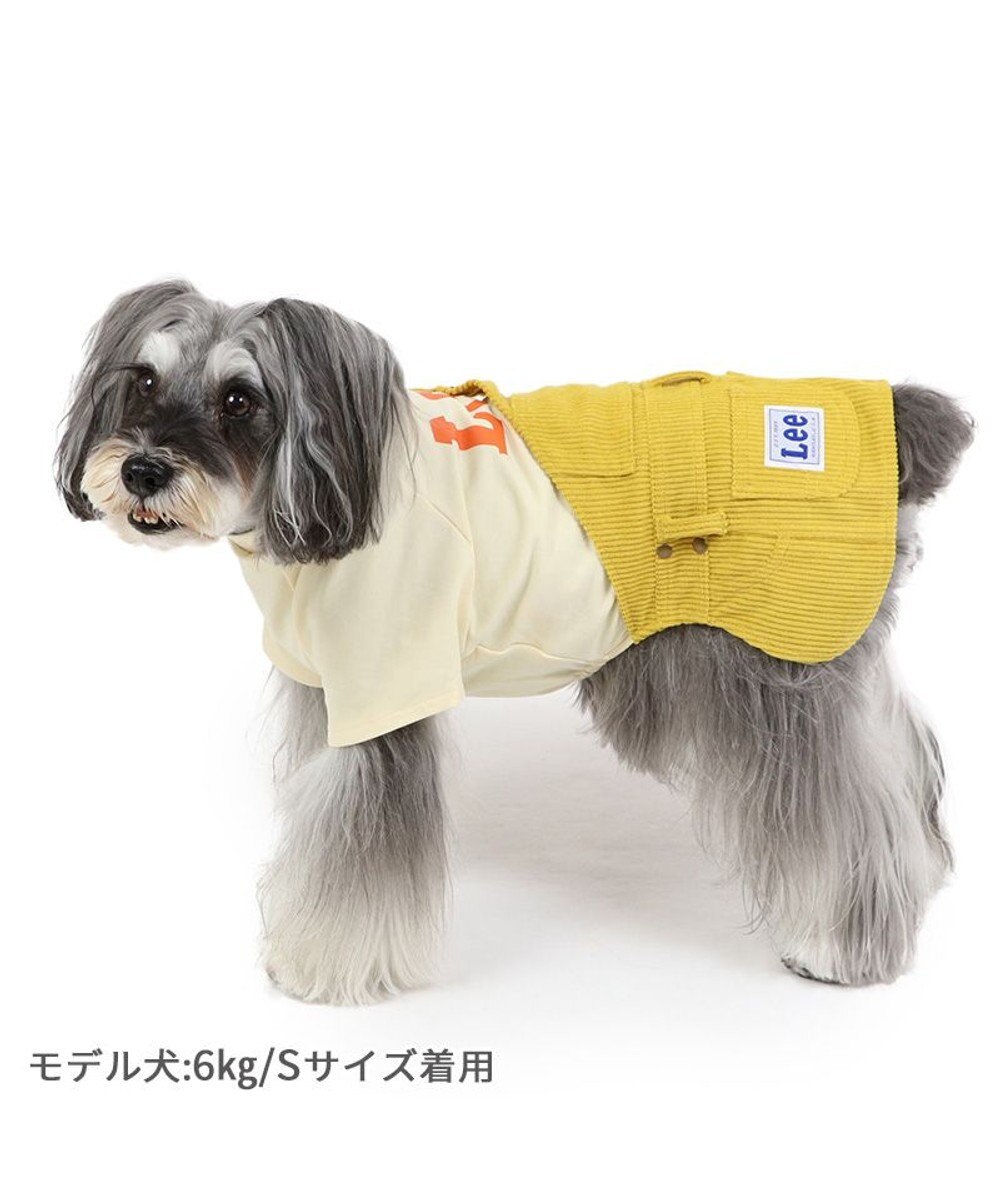 Lee ペットパラダイス　つなぎ服　S S Lee ワンショルダー スカートつなぎ 小型犬 / PET PARADISE