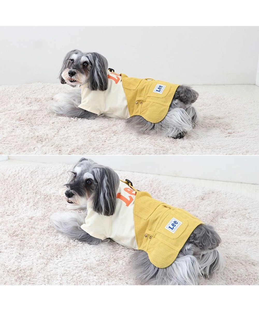 Lee フード付き犬服 赤 Lee 犬 服 セール 秋冬 おしゃれ ブランド 着せやすい 猫 小型犬