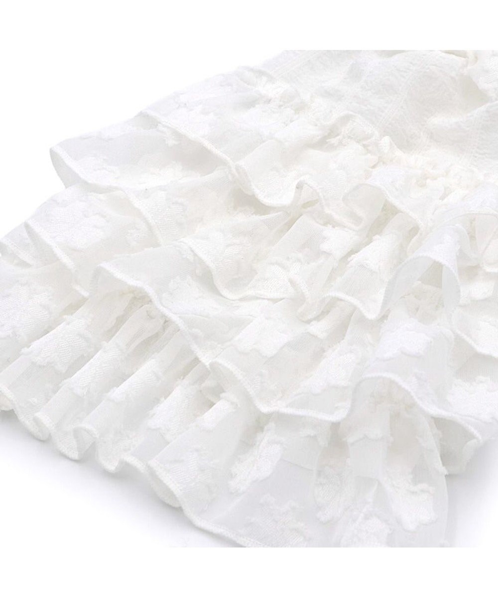 PET PARADISE ペットパラダイス お花 ふりふり ワンピース 《ホワイト》 小型犬 