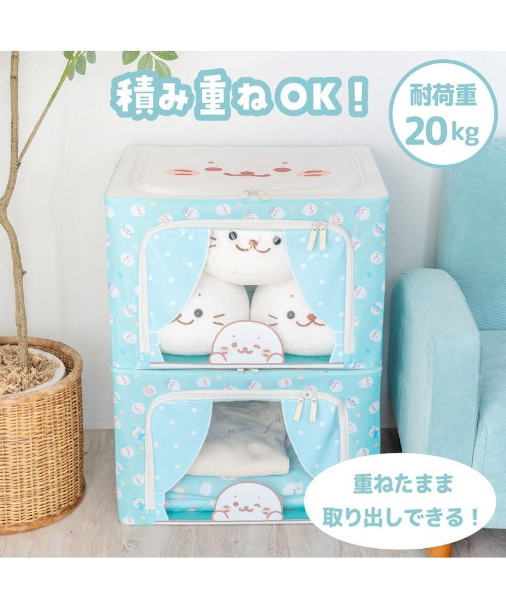 Mother garden しろたん 収納ケース 《ぽてぽて柄》 