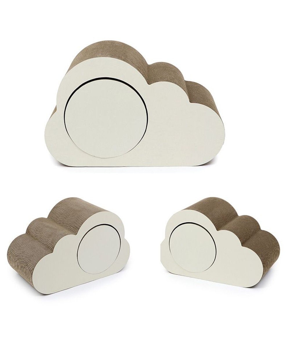 PET PARADISE 猫 爪とぎ ダンボール 単品《月 / 雲》 