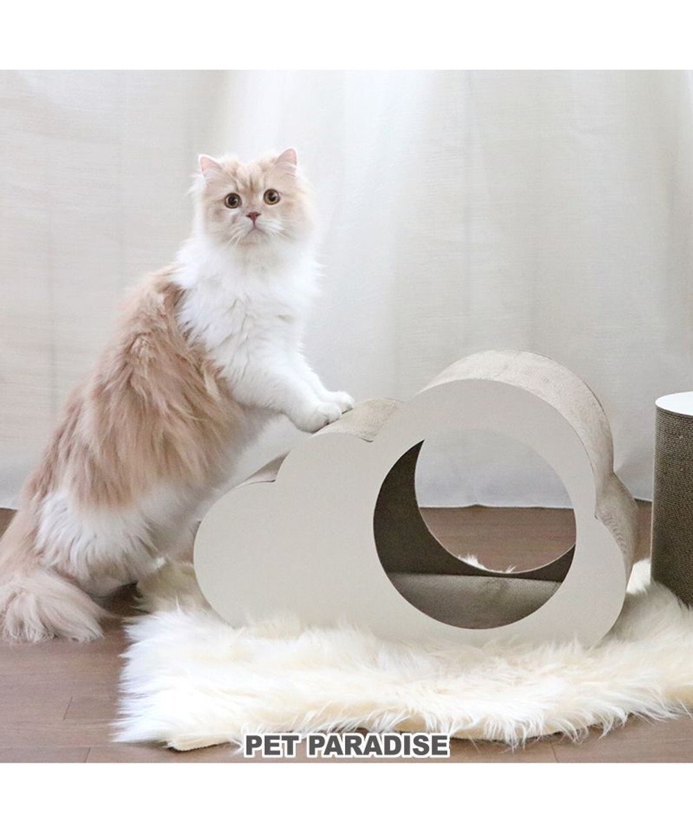 PET PARADISE 猫 爪とぎ ダンボール 単品《月 / 雲》