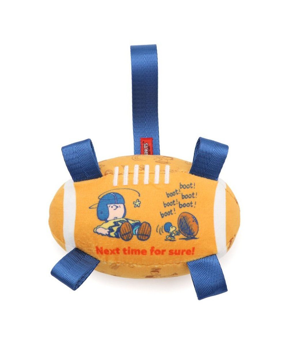 PET PARADISE スヌーピー タブ付 ラグビーボール トイ 