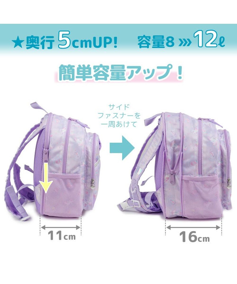 Mother garden マザーガーデン 野いちご 子供用 リュックサック 【Mサイズ】《レトロストロベリー柄》