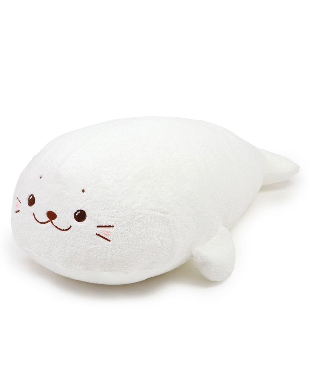 森のモモンガ　ジャンボももんがワッフル　ぬいぐるみ　クッション　枕　座布団 しろたん ふんわり 着脱 抱き枕 85cm / Mother garden | 【通販