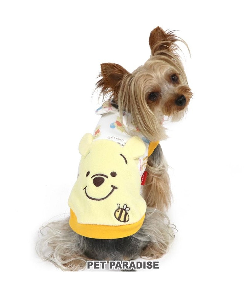 PET PARADISE 犬 服 ディズニー くまのプーさん トレーナー 【小型犬】 フレンズ柄 黄