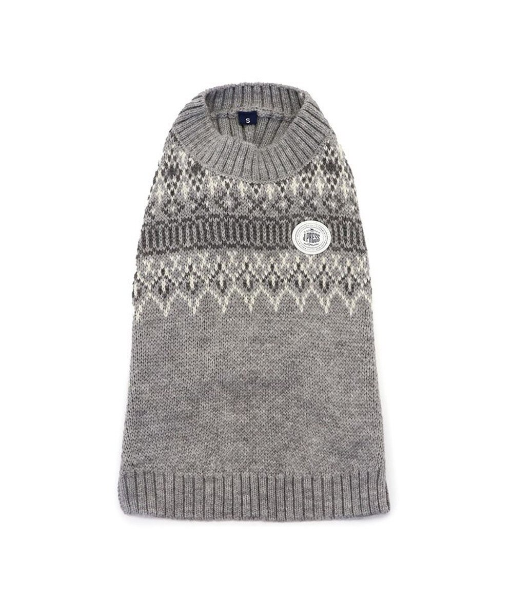 PET PARADISE J.PRESS ノルディク ニット 小型犬