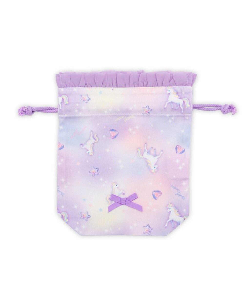 Mother garden マザーガーデン ユニコーン コップ巾着 《ぷっくり柄》 