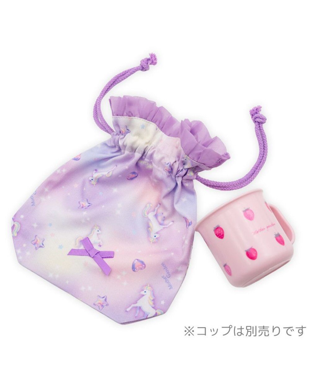 Mother garden マザーガーデン ユニコーン コップ巾着 《ぷっくり柄》 
