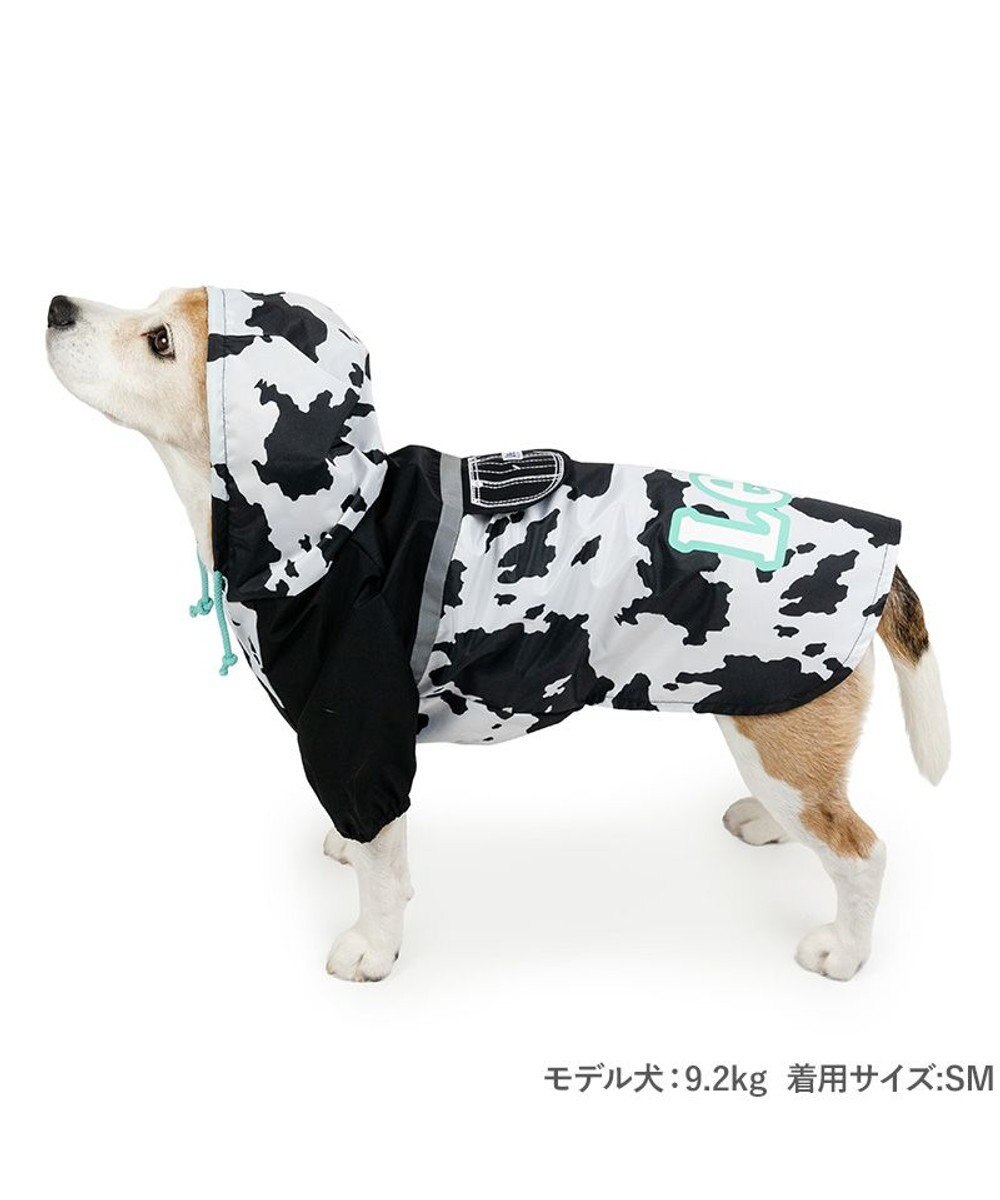 PET PARADISE Lee レインコート 《牛柄》 中型犬 大型犬 