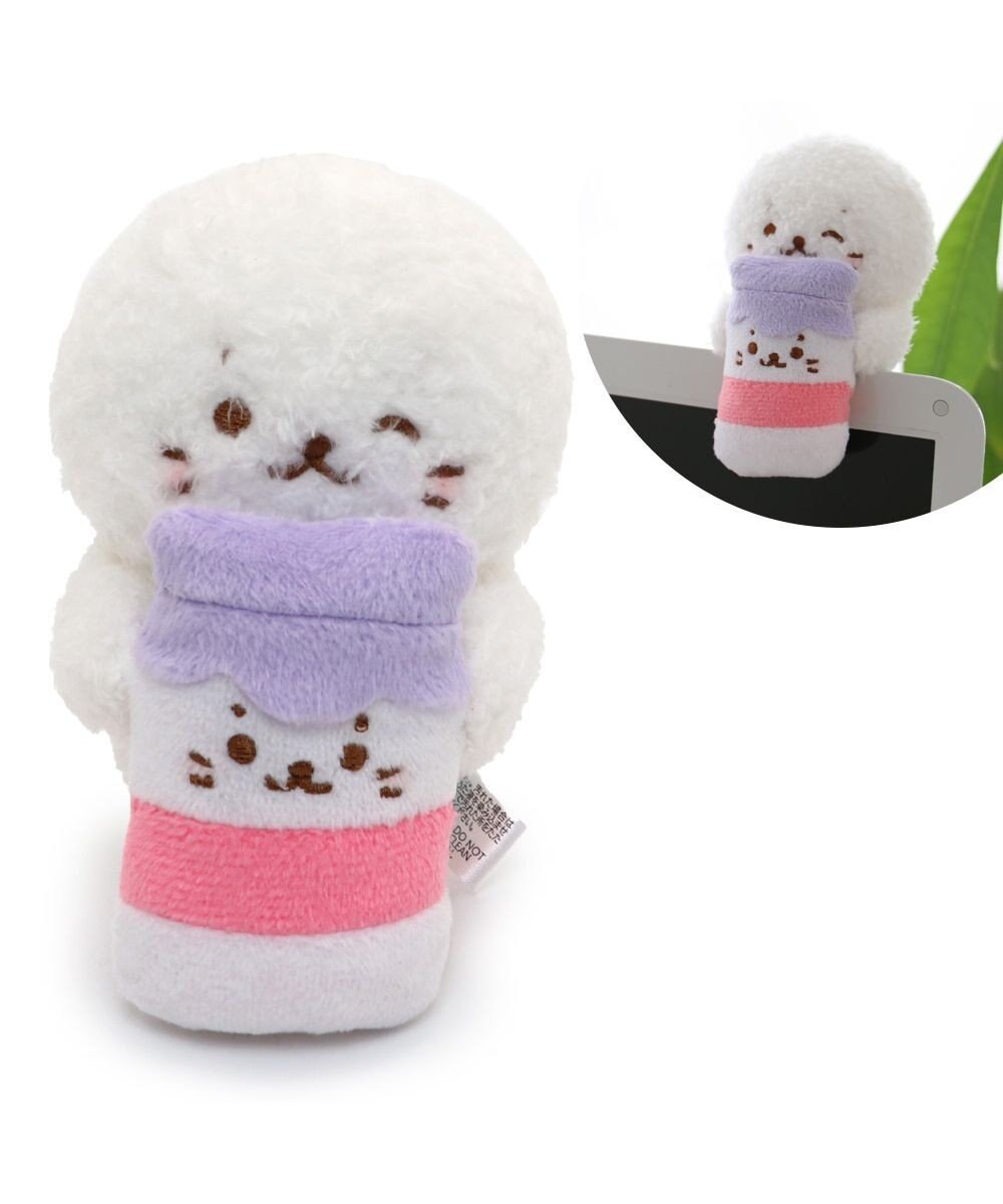 Mother garden しろたん ぴょこんと マスコット 《ミルク》 単品 