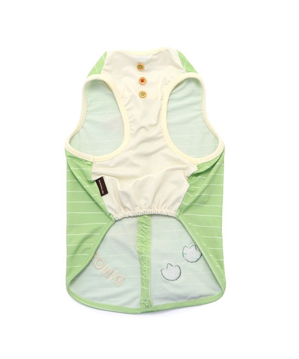 PET PARADISE ペットパラダイス 恐竜 ボーダー エコメイド タンクトップ 中型犬 大型犬 