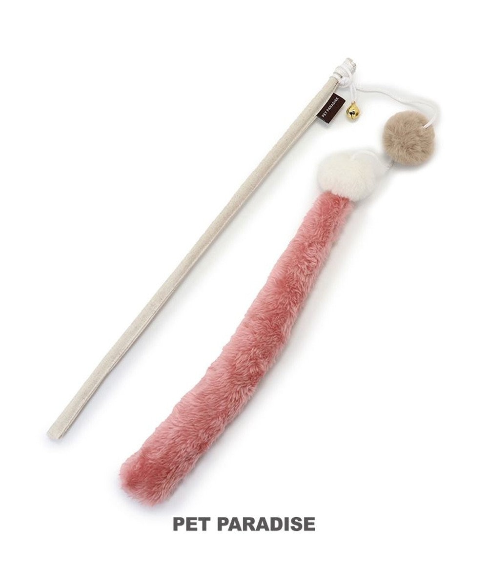 PET PARADISE 猫じゃらし しっぽ 《ピンク》 ピンク